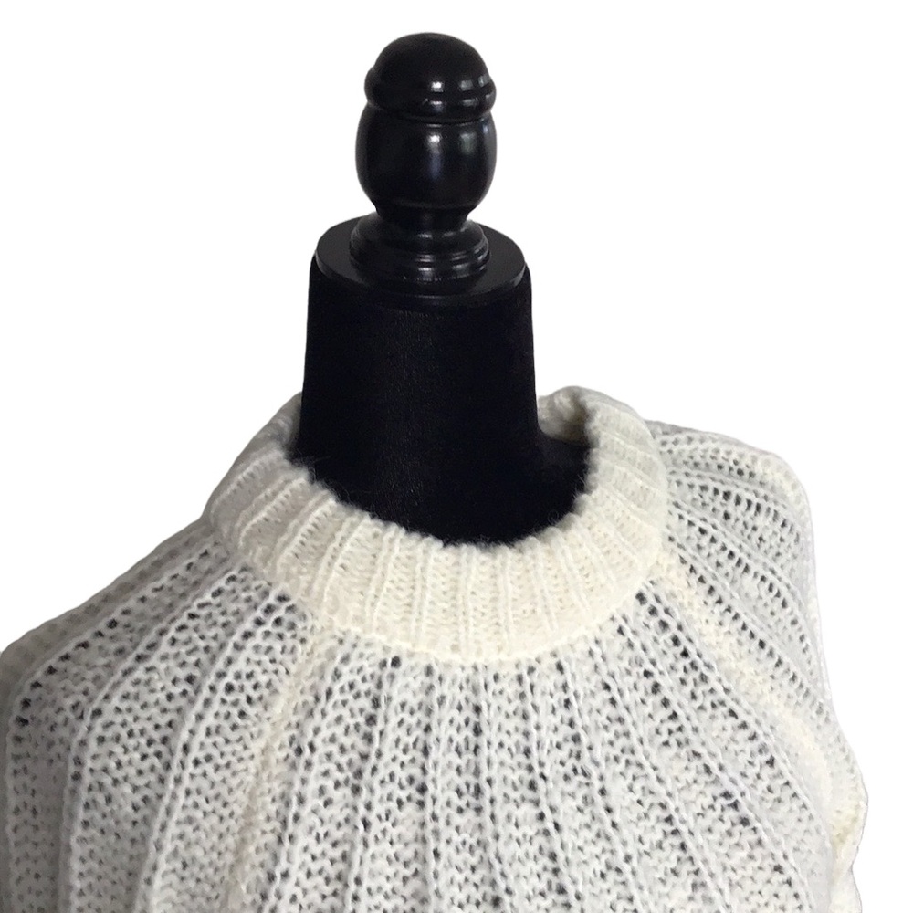 NWT Laundry By Shelli Segal Balloon Sleeve Soft Wool Blend Ivory Sweater S - Picture 6 of 14